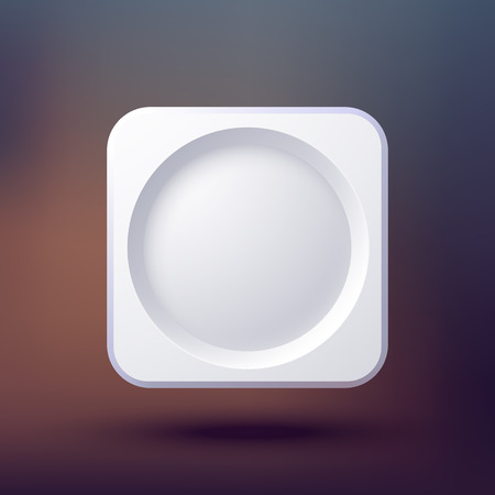 Empty Button Element Backgroundのイラスト素材