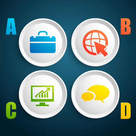 Business Concept Backgroundのイラスト素材