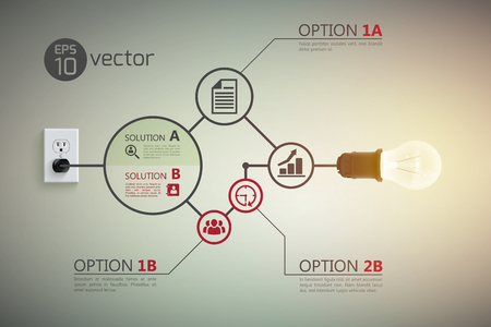 Business Composition Depending On Choiceの写真素材