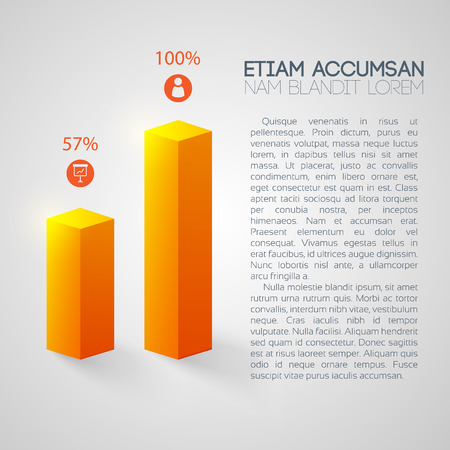 Business Infographic Conceptのイラスト素材