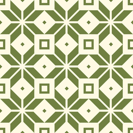Seamless Geometric Square Patternのイラスト素材