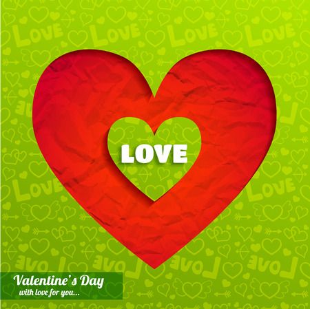 Happy Valentines Day Backgroundのイラスト素材