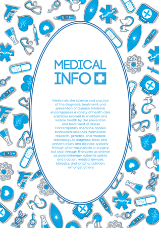 Healthcare Design Conceptのイラスト素材