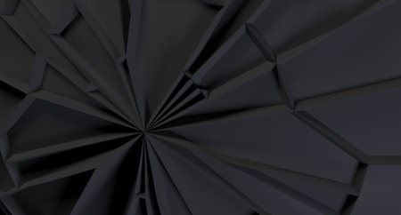 3D rendering Of Abstract Low Poly Backgroundの写真素材