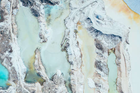 Aerial landscape from the drone. Beautiful art of the Mother nature. Wallpaper background high quality photo.の写真素材