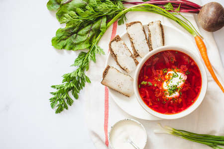 tomato salad with hemp seeds. healthy food concept with superfoodsの写真素材