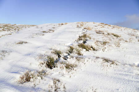 Snowy Mountains. Mountains in winterの写真素材