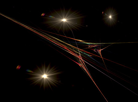 Tracer marks overflying spacecraft