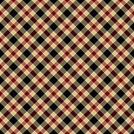 Beautiful seamless noble tartan black, white and burgundy colors. Abstract classic colors checkered...