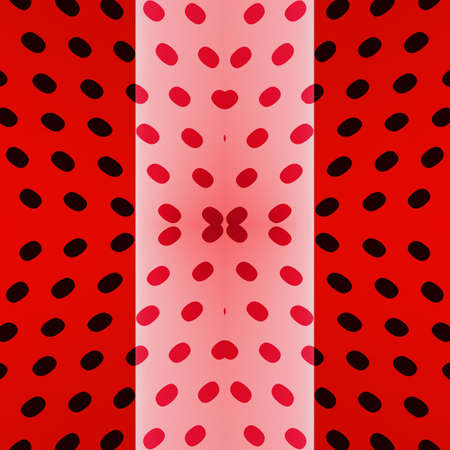 Beautiful feminine two-piece seamless polka dot patternの写真素材