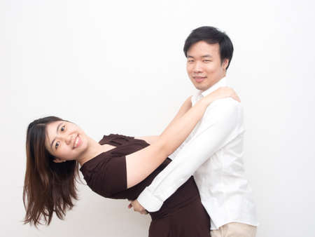 Young Asian Couple on Valentine's Day