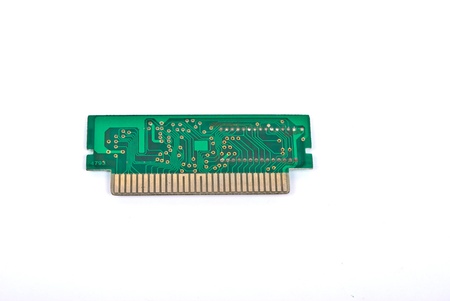 the microcircuit for issue of the signal to equipment.の写真素材