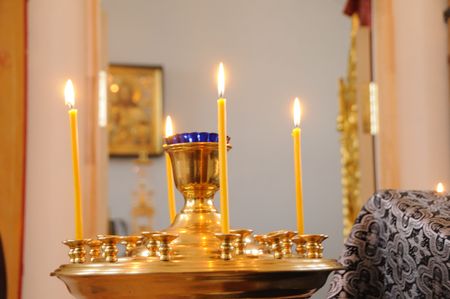 Interior of church of a female monasteryのeditorial素材