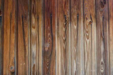 Close up plank wood table floor with natural pattern texture.