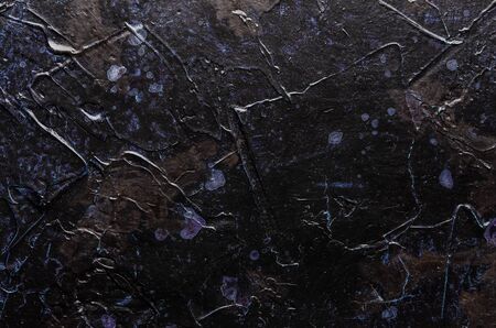 abstract Black dark leather background orの写真素材
