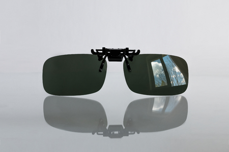 Nozzle with dark glasses for pointsの写真素材