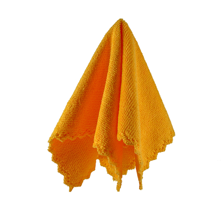 Waffle wipes for dishes on white backgroundの写真素材