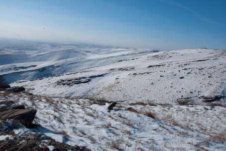 Hills of Khakassiaの写真素材