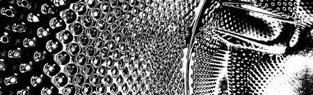 Abstract background. Monochrome texture. Image includes an effect the black and white tones.