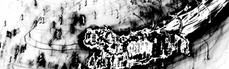 Abstract background. Monochrome texture. Image includes a effect the black and white tones.