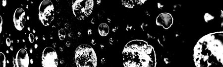 Abstract background. Monochrome texture. Image includes a effect the black and white tones.