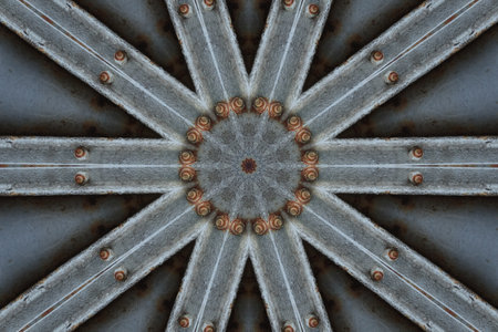 Abstract kaleidoscope background. Abstract background.