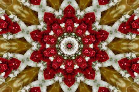 Abstract kaleidoscope background. Abstract background.の写真素材