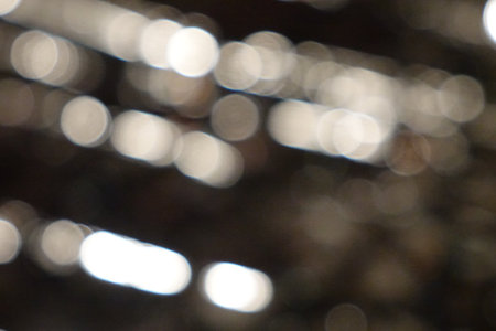 Bokeh in the night.の写真素材