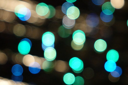Bokeh in the night.