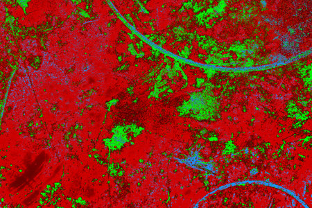 Abstract background. Multi-colored texture illustration.