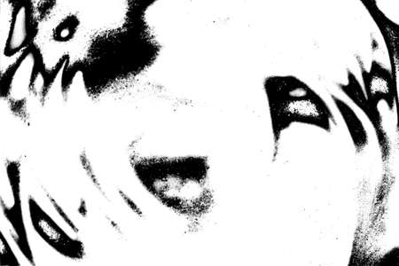 Abstract background. Monochrome texture. Image includes a effect the black and white tones.