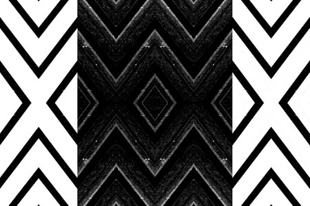 Abstract background. Monochrome texture. Image includes a effect the black and white tones.の写真素材