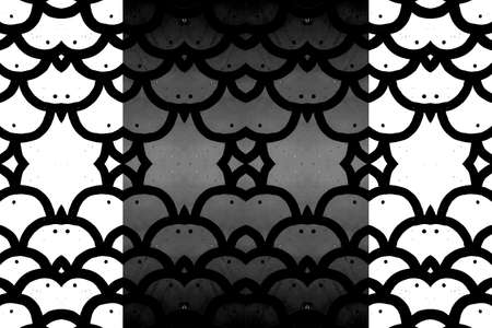 Abstract background. Monochrome texture. Image includes a effect the black and white tones.の写真素材