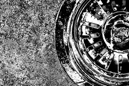 Abstract background. Monochrome texture. Image includes a effect the black and white tones.