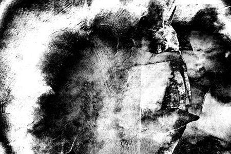 Abstract background. Monochrome texture. Image includes a effect the black and white tones.