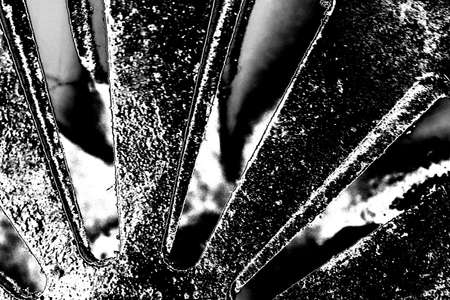 Abstract background. Monochrome texture. Image includes a effect the black and white tones.の写真素材