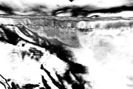 Abstract background. Monochrome texture. Image includes a effect the black and white tones.の写真素材