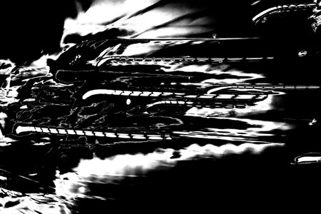 Abstract background. Monochrome texture. Image includes a effect the black and white tones.の写真素材