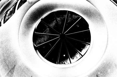 Abstract background. Monochrome texture. Image includes a effect the black and white tones.の写真素材