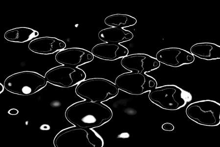 Abstract background. Monochrome texture. Image includes a effect the black and white tones.の写真素材