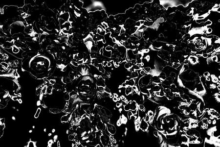 Abstract background. Monochrome texture. Image includes a effect the black and white tones.