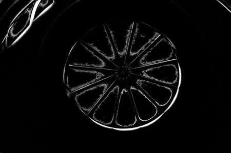 Abstract background. Monochrome texture. Image includes a effect the black and white tones.の写真素材