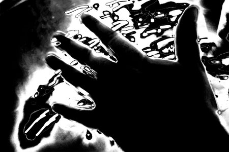 Abstract background. Monochrome texture. Image includes a effect the black and white tones.の写真素材
