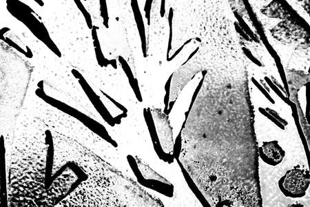 Abstract background. Monochrome texture. Image includes a effect the black and white tones.の写真素材