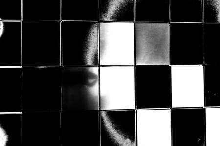 Abstract background. Monochrome texture. Image includes a effect the black and white tones.の写真素材