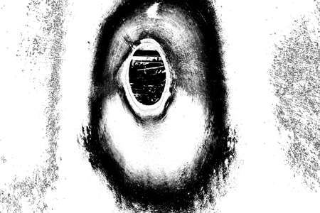 Abstract background. Monochrome texture. Image includes a effect the black and white tones.の写真素材