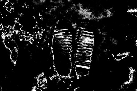 Abstract background. Monochrome texture. Image includes a effect the black and white tones.の写真素材