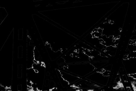 Abstract background. Monochrome texture. Image includes a effect the black and white tones.の写真素材