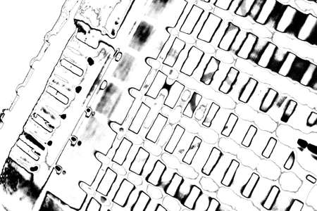 Abstract background. Monochrome texture. Image includes a effect the black and white tones.