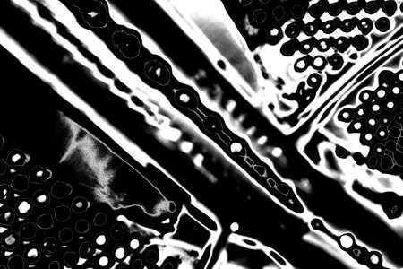 Abstract background. Monochrome texture. Image includes a effect the black and white tones.